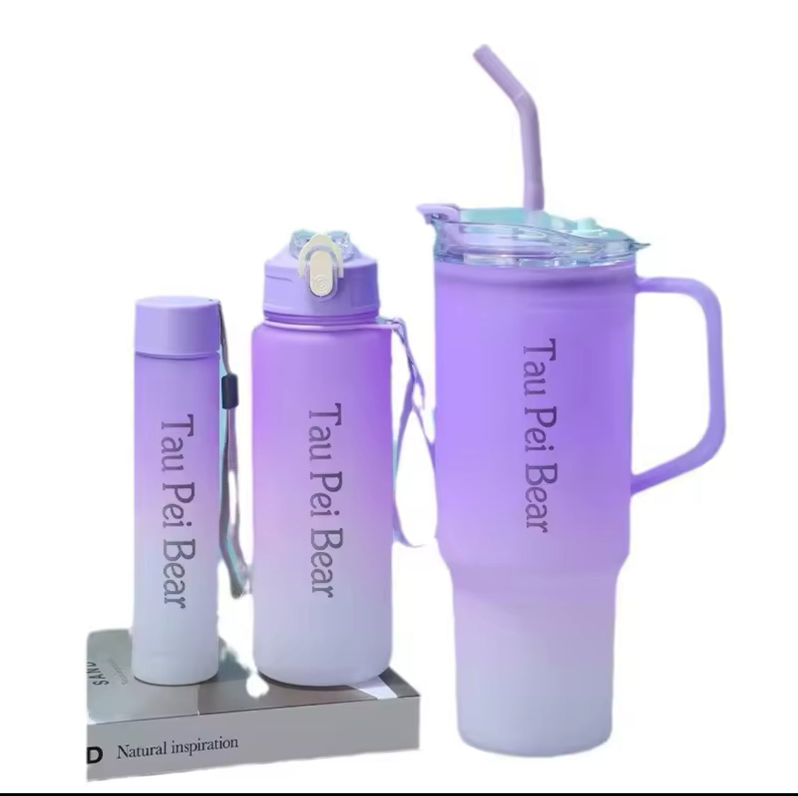 Set of 3 Large Capacity Sports Water Bottle, Portable Drink Bottle For Outdoor, Gym Fitness Durable Sport Drinking Bottle Set of 3 Large Capacity Sports Water Bottle, Portable Drink Bottle For Outdoor, Gym Fitness Durable Sport Drinking Bottle